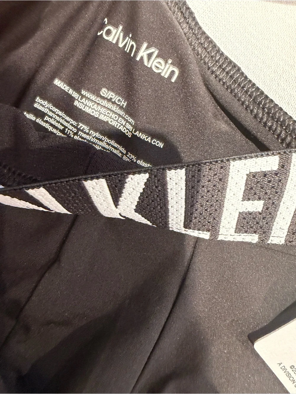 Calvin Klein intense power motion low rise Trunk - black - large logo